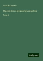 Galerie des contemporains illustres