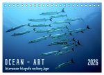 Ocean-Art / CH-Version (Tischkalender 2026 DIN A5 quer), CALVENDO Monatskalender