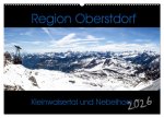 Region Oberstdorf - Kleinwalsertal und Nebelhorn (Wandkalender 2026 DIN A2 quer), CALVENDO Monatskalender