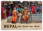 Nepal - das Dach der Welt (Wandkalender 2026 DIN A4 quer), CALVENDO Monatskalender