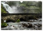 Norwegen - Vom Westen zum Süden (Wandkalender 2026 DIN A4 quer), CALVENDO Monatskalender