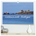 Liebenswerte Bretagne (hochwertiger Premium Wandkalender 2026 DIN A2 quer), Kunstdruck in Hochglanz