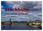 Stockholm und seine Schären (Wandkalender 2026 DIN A3 quer), CALVENDO Monatskalender