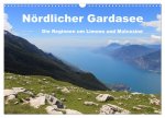 Nördlicher Gardasee - Die Regionen um Limone und Malcesine (Wandkalender 2026 DIN A3 quer), CALVENDO Monatskalender