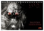 S.O.D. - Skulls Of Death Vol. II - Totenkopf Artworks (Tischkalender 2026 DIN A5 quer), CALVENDO Monatskalender