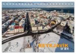 Reykjavìk 64° 08' N (Tischkalender 2026 DIN A5 quer), CALVENDO Monatskalender