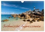Bretonische Impressionen (Wandkalender 2026 DIN A4 quer), CALVENDO Monatskalender