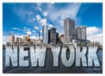 New York (Wandkalender 2026 DIN A2 quer), CALVENDO Monatskalender