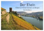 Der Rhein. Oberes Mittelrheintal von Bingen bis Koblenz (Wandkalender 2026 DIN A4 quer), CALVENDO Monatskalender
