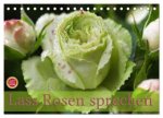 Lass Rosen sprechen (Tischkalender 2026 DIN A5 quer), CALVENDO Monatskalender
