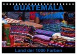 Guatemala - Land der 1000 Farben (Tischkalender 2026 DIN A5 quer), CALVENDO Monatskalender