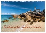 Bretonische Impressionen (Wandkalender 2026 DIN A2 quer), CALVENDO Monatskalender