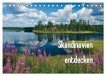 Skandinavien entdecken (Tischkalender 2026 DIN A5 quer), CALVENDO Monatskalender