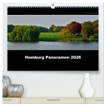 Hamburg Panoramen 2026 (hochwertiger Premium Wandkalender 2026 DIN A2 quer), Kunstdruck in Hochglanz