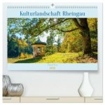Kulturlandschaft Rheingau (hochwertiger Premium Wandkalender 2026 DIN A2 quer), Kunstdruck in Hochglanz