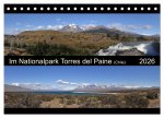 Im Nationalpark Torres del Paine (Chile) (Tischkalender 2026 DIN A5 quer), CALVENDO Monatskalender
