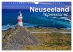 Neuseeland - Impressionen (Wandkalender 2026 DIN A4 quer), CALVENDO Monatskalender