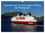 Impressionen von Norwegen entlang der Hurtigruten (Wandkalender 2026 DIN A3 quer), CALVENDO Monatskalender