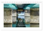 Mülheim an der Ruhr - Impressionen (Tischkalender 2026 DIN A5 quer), CALVENDO Monatskalender