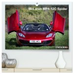 McLaren MP4-12C Spider (hochwertiger Premium Wandkalender 2026 DIN A2 quer), Kunstdruck in Hochglanz
