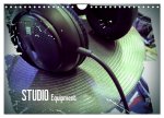 STUDIO Equipment (Wandkalender 2026 DIN A4 quer), CALVENDO Monatskalender