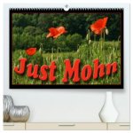 Just Mohn (hochwertiger Premium Wandkalender 2026 DIN A2 quer), Kunstdruck in Hochglanz