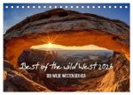 Best of the wild West 2026 (Tischkalender 2026 DIN A5 quer), CALVENDO Monatskalender