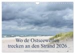 Wo de Ostseewellen trecken an den Strand 2026 (Wandkalender 2026 DIN A4 quer), CALVENDO Monatskalender