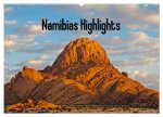 Namibias Highlights (Wandkalender 2026 DIN A2 quer), CALVENDO Monatskalender