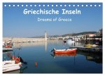 Griechische Inseln (Tischkalender 2026 DIN A5 quer), CALVENDO Monatskalender