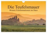Die Teufelsmauer - Bizarre Felsformationen im Harz (Wandkalender 2026 DIN A4 quer), CALVENDO Monatskalender