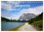 Bergseen - Juwelen der Berge (Tischkalender 2026 DIN A5 quer), CALVENDO Monatskalender