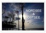 Nordsee & Ostsee (Wandkalender 2026 DIN A4 quer), CALVENDO Monatskalender