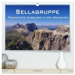 Sellagruppe - Traumhafte Ausblicke in den Dolomiten (hochwertiger Premium Wandkalender 2026 DIN A2 quer), Kunstdruck in Hochglanz