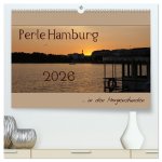 Perle Hamburg (hochwertiger Premium Wandkalender 2026 DIN A2 quer), Kunstdruck in Hochglanz
