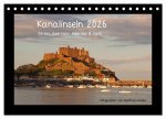 Kanalinseln 2026 (Tischkalender 2026 DIN A5 quer), CALVENDO Monatskalender
