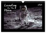Landing On The Moon Like A Cartoon (Wandkalender 2026 DIN A4 quer), CALVENDO Monatskalender