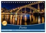 Porto - Die Handelsstadt am Douro (Tischkalender 2026 DIN A5 quer), CALVENDO Monatskalender