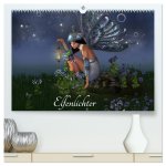 Elfenlichter (hochwertiger Premium Wandkalender 2026 DIN A2 quer), Kunstdruck in Hochglanz