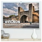 Avignon - Weltkulturerbe der UNESCO (hochwertiger Premium Wandkalender 2026 DIN A2 quer), Kunstdruck in Hochglanz