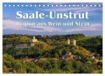Saale-Unstrut - Region aus Wein und Stein (Tischkalender 2026 DIN A5 quer), CALVENDO Monatskalender