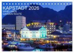 Kapstadt, Winelands und Garden Route (Tischkalender 2026 DIN A5 quer), CALVENDO Monatskalender