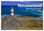 Neuseeland - Impressionen (Wandkalender 2026 DIN A2 quer), CALVENDO Monatskalender