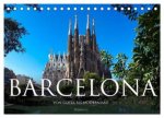 Barcelona - Von Gotik bis Modernisme (Tischkalender 2026 DIN A5 quer), CALVENDO Monatskalender