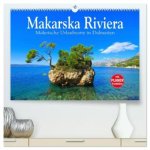Makarska Riviera - Malerische Urlaubsorte in Dalmatien (hochwertiger Premium Wandkalender 2026 DIN A2 quer), Kunstdruck in Hochglanz