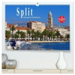 Split - Metropole Dalmatiens (hochwertiger Premium Wandkalender 2026 DIN A2 quer), Kunstdruck in Hochglanz