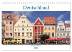 Deutschland - Malerische Städte (Wandkalender 2026 DIN A4 quer), CALVENDO Monatskalender