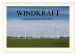 Windkraft in der Landschaft Ostfrieslands (Wandkalender 2026 DIN A4 quer), CALVENDO Monatskalender