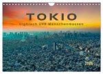 Tokio - Hightech und Menschenmassen (Wandkalender 2026 DIN A4 quer), CALVENDO Monatskalender