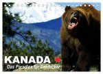 Kanada - Das Paradies für Entdecker (Tischkalender 2026 DIN A5 quer), CALVENDO Monatskalender